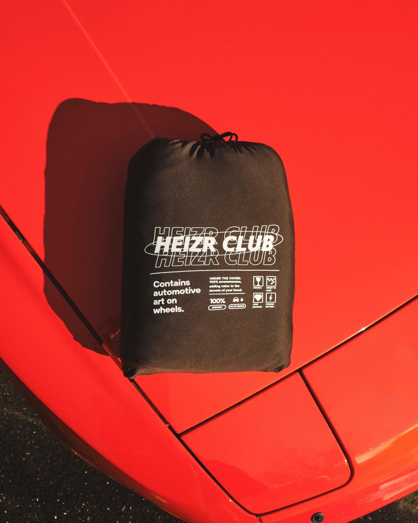 HEIZR Club Packsack in Rot